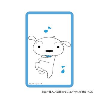 クレヨンしんちゃん グッズ 通販 クリアカード まじかる百貨店クリアカード シロ 4947864047252 スマホ裏 スマートフォン 透明 カード かわいい おしゃれ 可愛い カワイイ キャラクター 推し活 推しグッズ レンチキュラー コレクション