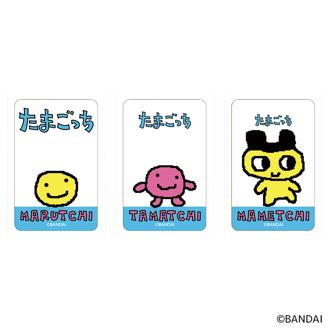たまごっち グッズ 通販 tamagotchi クリアカード まじかる百貨店クリアカード 4947864048372 たまごっち01 スマホ裏 スマートフォン 透明 カード かわいい 可愛い カワイイ キャラクター 懐かしい おしゃれ レンチキュラー ホビー
