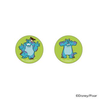 モンスターズインク グッズ 通販 モンスターズ・インク01 まじかる百貨店缶バッジ 4947864050436 サリー ブー 缶バッチ カンバッジ カンバッチ Disney ディズニー キャラクター かわいい おしゃれ 可愛い オシャレ レンチキュラー