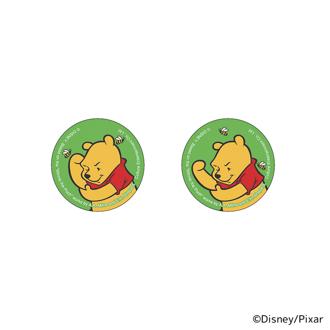 プーさん グッズ 通販 くまのプーさん 缶バッジ まじかる百貨店缶バッジ 4947864050566 くまのプーさん02 グリーン 緑 缶バッチ カンバッジ カンバッチ Disney ディズニー キャラクターグッズ かわいい おしゃれ 可愛い レンチキュラー
