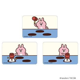 カナヘイ グッズ 通販 カナヘイの小動物 ステッカー まじかる百貨店ステッカー 4947864051259 カナヘイの小動物03 スマホステッカー シール ステッカーシール キャラクター かわいい おしゃれ 可愛い カワイイ レンチキュラー