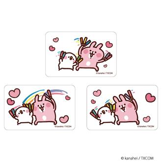 カナヘイ グッズ 通販 カナヘイの小動物 クリアカード まじかる百貨店クリアカード 4947864051341 カナヘイの小動物02 スマホ裏 スマートフォン 透明 カード かわいい 可愛い カワイイ おしゃれ オシャレ キャラクター レンチキュラー ホビー