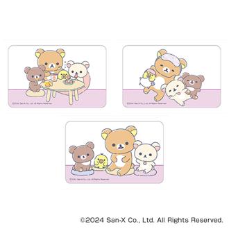 リラックマ グッズ 通販 Rilakkuma クリアカード まじかる百貨店クリアカード 4947864051853 リラックマ03 透明 スマホ裏 スマートフォン かわいい 可愛い カワイイ サンエックス キャラクターグッズ レンチキュラー コレクション