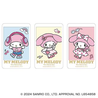 サンリオ マイメロディ グッズ 通販 MY MELODY ステッカー まじかる百貨店ステッカー 4947864052522 マイメロディ02 スマホステッカー シール ステッカーシール かわいい 可愛い カワイイ キャラクター 推しグッズ レンチキュラー 推し活