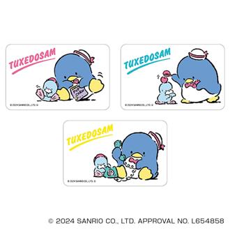 サンリオ タキシードサム グッズ 通販 TUXEDOSAM クリアカード まじかる百貨店クリアカード 4947864052676 タキシードサム01 かわいい 可愛い カワイイ 透明 推しグッズ キャラクター 推し活 レンチキュラー スマホ裏 ホビー