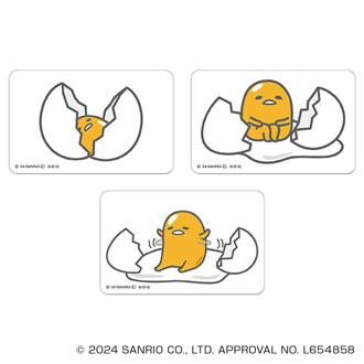サンリオ ぐでたま グッズ 通販 GUDETAMA クリアカード まじかる百貨店クリアカード 4947864052690 ぐでたま01 かわいい 可愛い カワイイ 透明 推しグッズ キャラクター 推し活 レンチキュラー スマホ スマートフォン ホビー