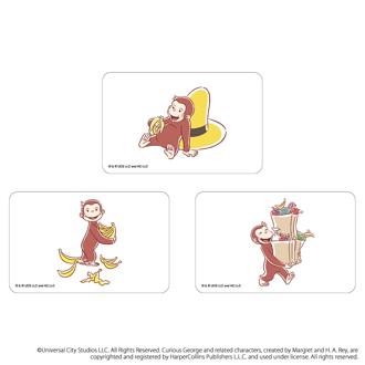 おさるのジョージ グッズ 通販 Curious George クリアカード まじかる百貨店クリアカード 4947864052881 おさるのジョージ01 絵本キャラクター かわいい 可愛い おしゃれ カワイイ スマホ裏 推し活 オシャレ レンチキュラー ホビー