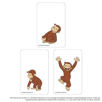 おさるのジョージ グッズ 通販 Curious George クリアカード まじかる百貨店クリアカード 4947864052966 おさるのジョージ09 絵本キャラクター かわいい 可愛い おしゃれ カワイイ スマホ裏 推し活 オシャレ レンチキュラー ホビー