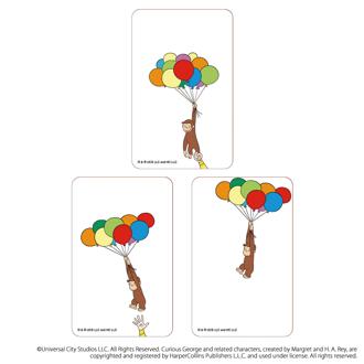 おさるのジョージ グッズ 通販 Curious George クリアカード まじかる百貨店クリアカード 4947864052973 おさるのジョージ10 絵本キャラクター かわいい 可愛い おしゃれ カワイイ スマホ裏 推し活 オシャレ レンチキュラー ホビー