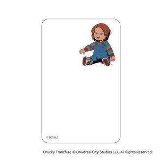 チャッキー グッズ 通販 CHUCKY クリアカード まじかる百貨店クリアカード 4947864075279 チャッキー01 スマホ かわいい おしゃれ 透明 カード 映画グッズ チャイルド・プレイ キャラクター 推しグッズ レンチキュラー スマートフォン