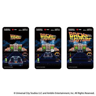 バックトゥザフューチャー グッズ 通販 ステッカー まじかる百貨店ステッカー 4947864075538 バック・トゥ・ザ・フューチャー02 Back to the Future シール BTTF デロリアン 映画グッズ おしゃれ レンチキュラー ホビー