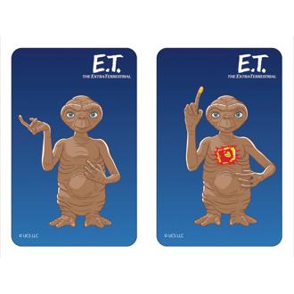ET グッズ 通販 E.T. ステッカー まじかる百貨店ステッカー 4947864075668 the Extra Terrestrial05 シール ステッカーシール 映画グッズ イーティー おしゃれ 推し活 キャラクター レンチキュラー かわいい スマホ