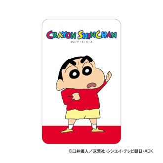 クレヨンしんちゃん グッズ 通販 クリアカード まじかる百貨店クリアカード しんのすけ 4947864116484 スマホ裏 スマートフォン 透明 カード かわいい 可愛い カワイイ キャラクター 推し活 推しグッズ レンチキュラー ホビー