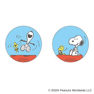 PEANUTS グッズ 通販 スヌーピー 缶バッジ まじかる百貨店缶バッジ 4947864066413 PEANUTS05 缶バッチ カンバッジ カンバッチ SNOOPY おしゃれ かわいい オシャレ 可愛い キャラクターグッズ レンチキュラー 推しグッズ