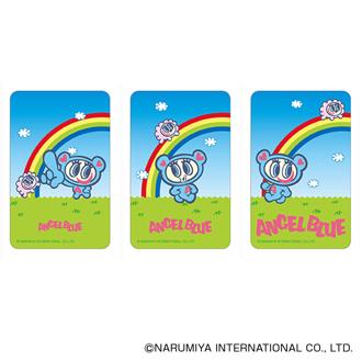 エンジェルブルー グッズ 通販 ANGEL BLUE ステッカー まじかる百貨店ステッカー 4947864078126 エンジェルブルー01 スマホステッカー シール ステッカーシール かわいい 可愛い カワイイ おしゃれ キャラクター レンチキュラー 文房具