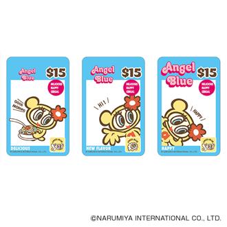 エンジェルブルー グッズ 通販 ANGEL BLUE クリアカード まじかる百貨店クリアカード 4947864078232 エンジェルブルー02 スマホ裏 スマートフォン 透明 カード かわいい 可愛い カワイイ おしゃれ キャラクター レンチキュラー ホビー