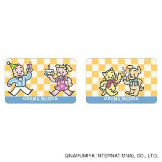 オサム グッズ 通販 オサムグッズ ステッカー まじかる百貨店ステッカー 4947864072445 オサムグッズ04 OSAMU GOODS 原田治 スマホステッカー シール ステッカーシール かわいい 可愛い おしゃれ キャラクターグッズ レンチキュラー