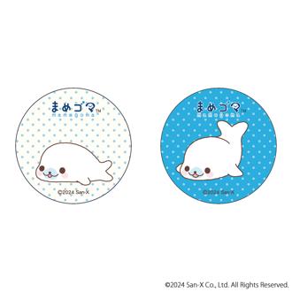 まめゴマ グッズ 通販 サンエックスレジェンド 缶バッジ まじかる百貨店缶バッジ 4947864076498 まめゴマ01 缶バッチ カンバッジ カンバッチ キャラクターグッズ かわいい 可愛い レンチキュラー コレクション ホビー