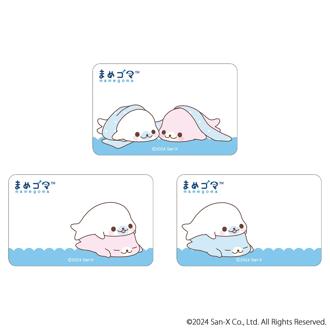 まめゴマ グッズ 通販 サンエックスレジェンド クリアカード まじかる百貨店クリアカード 4947864076559 まめゴマ01 スマホ裏 スマートフォン 透明 カード かわいい 可愛い カワイイ おしゃれ キャラクターグッズ レンチキュラー ホビー