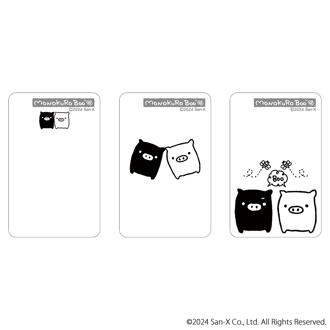 モノクロブー グッズ 通販 サンエックスレジェンド クリアカード まじかる百貨店クリアカード 4947864076573 モノクロブー01 スマホ裏 スマートフォン 透明 カード かわいい 可愛い カワイイ おしゃれ キャラクター レンチキュラー ホビー