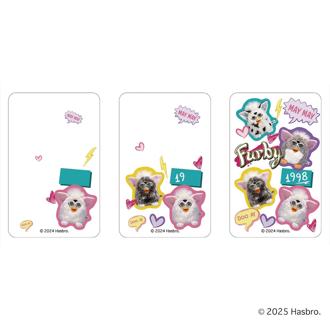 ファービー グッズ 通販 Furby クリアカード まじかる百貨店クリアカード 4947864079307 ファービー02 スマホ裏 スマートフォン 透明 カード おしゃれ かわいい オシャレ 可愛い カワイイ 推し活 キャラクター レンチキュラー ホビー
