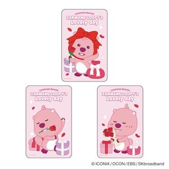 ジャンマンルピー グッズ 通販 じゃんまんるぴー ZANMANG LOOPY ステッカー シール ステッカーシール まじかる百貨店ステッカー 4947864092030 かわいい おしゃれ 可愛い 韓国アニメ キャラクター レンチキュラー スマホ裏 文房具