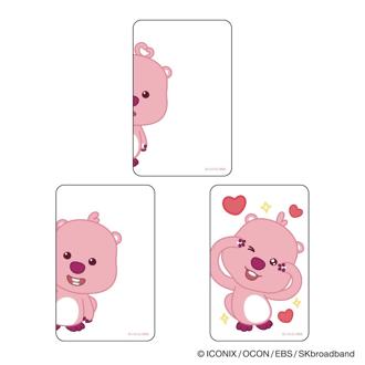 ジャンマンルピー グッズ 通販 じゃんまんるぴー ZANMANG LOOPY クリアカード まじかる百貨店クリアカード 4947864092054 スマホ裏 スマートフォン 透明 かわいい 可愛い 韓国 キャラクター 推しグッズ レンチキュラー ホビー