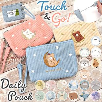 パスケース リール付き 小銭入れ 通販 ポーチ 小物入れ 定期入れ 定期 ケース 定期券入れ リール付きパスケース コインケース 伸びるストラップ デイリーポーチ 通勤 通学 高校生 中学生 女の子 女子 大人可愛い おしゃれ かわいい レディースバッグ