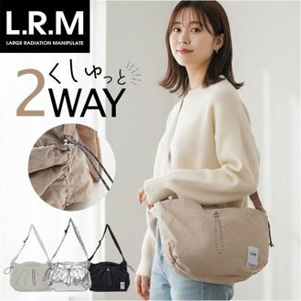 LRM バッグ RK-1173 通販 ショルダーバッグ ドロストバッグ 斜めがけバッグ 巾着バッグ レディース 軽量 軽い 大きめ A4 かわいい 大容量 旅行 おしゃれ 可愛い 大人 女性 女の子 女子高生 高校生 中学生 レディースバッグ