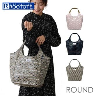 ルートート ラミネートバッグ ROOTOTE 1022 通販 トートバッグ トートバック 肩掛けバッグ 肩掛けカバン レディース 大きめ A4 通勤 通学 かわいい オシャレ おしゃれ 可愛い きれいめ 綿 コットン ラウンド ROUND レディースバッグ
