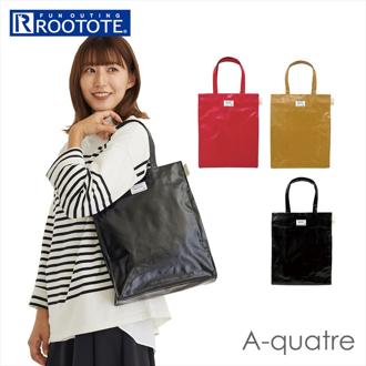 ルートート トートバッグ ROOTOTE 1201 通販 EU.アーキャトル.ラミネート-G トートバック レッスンバッグ 肩掛け A4 縦型 レッスンバック サブバッグ シンプル 無地 レディース おしゃれ かわいい 雨の日 母の日 プレゼント バッグ バック
