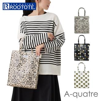 ルートート トートバッグ ラミネート 1291 通販 ROOTOTE トートバック レッスンバッグ 大きめ A4 通勤 通学 A-quatre アーキャトル レディース ラミネートーK 撥水 軽量 軽い おしゃれ シンプル オシャレ 大人 かわいい