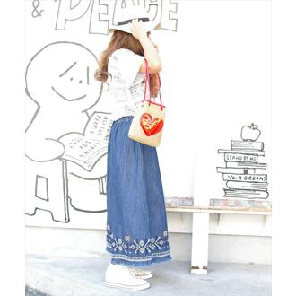 Rootote ルートート トートバッグ 通販 サイドポケット TINYROO タイニールー レディース 2way ショルダー カゴ ハート サブバッグ  おしゃれ お出かけ