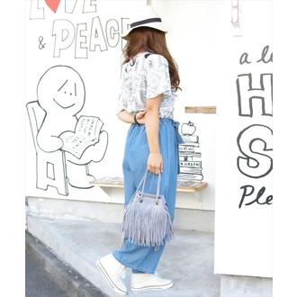 Rootote ルートート トートバッグ 通販 サイドポケット BABYROO ベビールー レディース 3way リュック ショルダー フリンジ ミニトート  小さめ ミニ かわいい