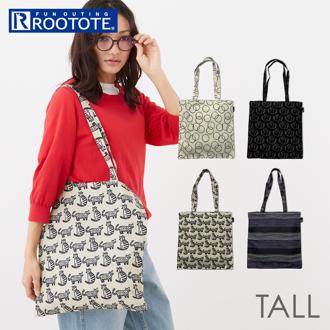 ルートート エコバッグ ROOTOTE 6453 通販 RO.トール.フラット.MODERN-A トートバッグ エコバック トートバック サブバッグ コンパクト サブバック レッスンバッグ レディース a4 縦型 軽量 バッグ バック おしゃれ かわいい カジュアル