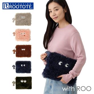 ルートート ROOTOTE バッグ 6846 通販 クラッチバッグ セカンドバッグ ポーチ クラッチバック セカンドバック レディース かわいい おしゃれ もこもこ オシャレ 可愛い withROO ウィズルー CRYPTID クリプティッド レディースバッグ