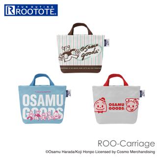 オサムグッズ トートバッグ 通販 OSAMU GOODS ルートート ROOTOTE バッグインバッグ レディース 小さめ インテリア 収納 おしゃれ 大人 かわいい ルーキャリッジ ROO-Carriage 8215 原田治 コラボレーション IP.ルーキャリッジ.OSAMU-C バッグ用アクセサリー