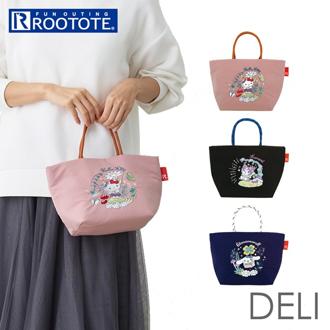 ルートート サンリオ ROOTOTE 8490 通販 トートバッグ ミニトートバッグ トートバック 普段使い バッグ レディース 小さめ 軽量 軽い sanrio キャラクター 洗える 洗濯機 DELI デリ 女性 おしゃれ 大人 かわいい 可愛い オシャレ