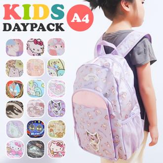 リュック キッズ キャラクター 通販 リュックサック バックパック デイパック キッズリュック L フロントポケット 反射ワッペン 女児 女の子 窓付き 習い事 アウトドア 子ども 子供 こども かわいい おしゃれ