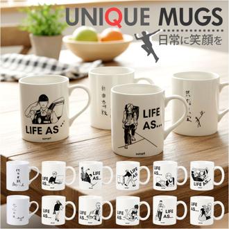 マグカップ おもしろ 通販 コップ マグ カップ ペン立て ペンスタンド 面白い イラスト かわいい おしゃれ 可愛い 箱入り ギフト 贈り物 コーヒーカップ ティーカップ 食器 洋食器 コーヒー用品 お茶用品 キッチン用品