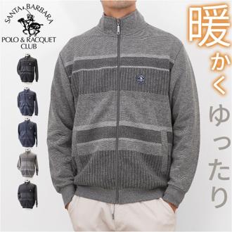 サンタバーバラ ジャケット 通販 ブリスタージャケット メンズ 上着 アウター ジャンパー ブルゾン ジップアップ SANTA BARBARA POLO & RACQUET CLUB ブランド ゴルフウェア シニア おしゃれ スポーツ 男性 紳士 父の日