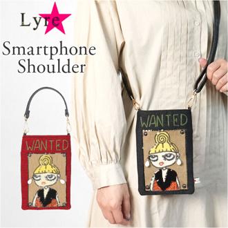 スマホショルダーバッグ レディース 通販 Lyre バッグ スマホバッグ ミニショルダー リタちゃん 合成皮革 合皮 フェイクレザー ショルダーバッグ ショルダーバック バック 鞄 おしゃれ 大人 かわいい 可愛い オシャレ シンプル ブランド レディースバッグ
