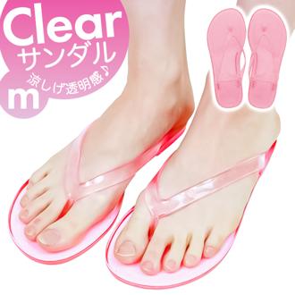 ビーチサンダル レディース 通販 サン宝石 クリアサンダル クリアビーチサンダル サンダル トングサンダル 小学生 女の子 子供 キッズ サンホ KO-1063 子ども こども おしゃれ かわいい 靴 くつ クツ 夏 海 プール 可愛い