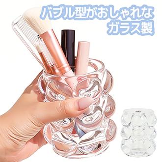 ペンスタンド ペンカップ コップ カップ 通販 鉛筆立て ペン立て ペンケース ペン差し ウイスキーグラス ワイングラス 小物入れ 入れ物 クリア 透明 ガラス製 ガラス サン宝石 サンホ モダン ギフト プレゼント 韓国 かわいい 可愛い おしゃれ