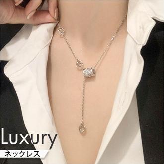 ネックレス レディース シンプル 通販 ペンダント モチーフ ラグジュアリーモチーフ レディースジュエリー アクセサリー 大人 かわいい おしゃれ 可愛い オシャレ 大人っぽい カジュアル Diamond Hearts ダイヤモンドハーツ nec-033