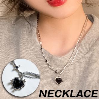 ネックレス ハート レディース 通販 ダイヤモンドハーツ nec-0990 Diamond Hearts アクセサリー ペンダント 女性 誕生日 彼女 シンプル おしゃれ かわいい ギフト プレゼント カジュアル プチプラ 中学生 高校生 10代 20代 30代