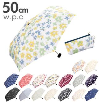 折りたたみ傘 w.p.c ワールドパーティー 通販 レディース 50cm 6本骨 晴雨兼用 アンブレラ ミニ クラッチ 収納 ポーチ ケース 付き 折り畳み 傘 おしゃれ かわいい コンパクト 軽量 軽い チェック ストライプ グラスファイバー wpc 折りたたみ 日傘 WPC