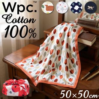 Wpc ハンカチ 大判 通販 大判ハンカチ レディース ハンカチーフ 大判ハンカチーフ ギフト 贈り物 贈物 カジュアル かわいい 可愛い おしゃれ オシャレ ダブリュピーシー 大きい 大きめ レディースハンカチ プチギフト テキスタイル