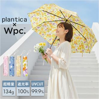 wpc 折りたたみ傘 晴雨兼用 通販 傘 カサ 軽量傘 ミニ傘 日傘 折り畳み傘 晴雨兼用傘 UVカット 遮光 撥水 50cm 手開き 軽い 軽量 スリム 花柄 フラワープリント 折りたたみ レディース ワールドパーティ 通勤 通学 お出かけ 可愛い おしゃれ
