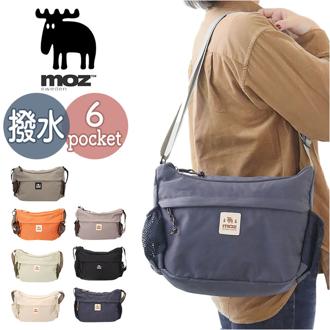 モズ ショルダーバッグ moz ZZOK-03 通販 ショルダーバック ショルダー バッグ レディース 斜めがけ ナイロン ブランド 北欧 軽量 軽い 大きめ B5 撥水 はっ水 旅行 マザーズバッグ おしゃれ 可愛い 大人 かわいい シンプル レディースバッグ